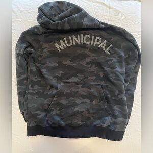 Camo Municipal hoodie - size XL